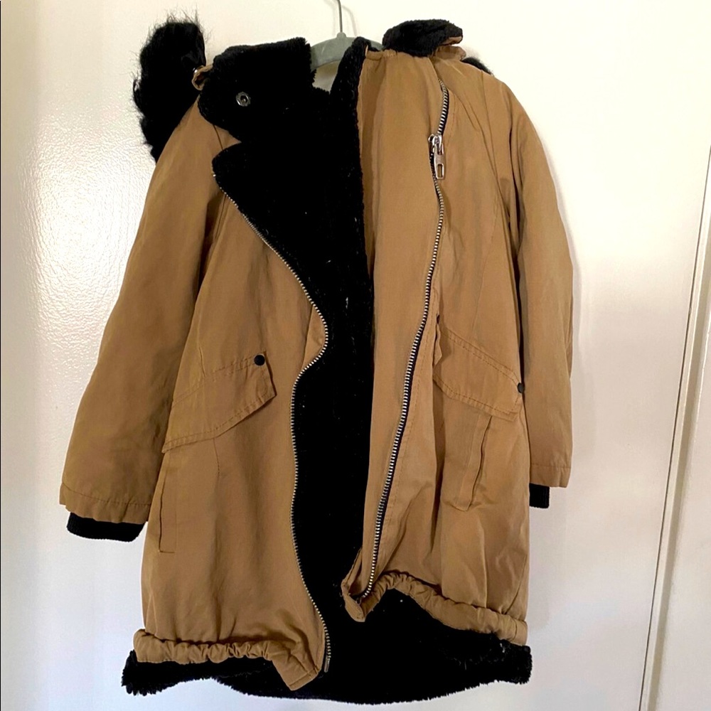Zara outerwear collection coat, size 6